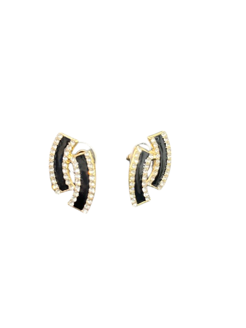 Luxury Designer-Style Interlocking Earrings